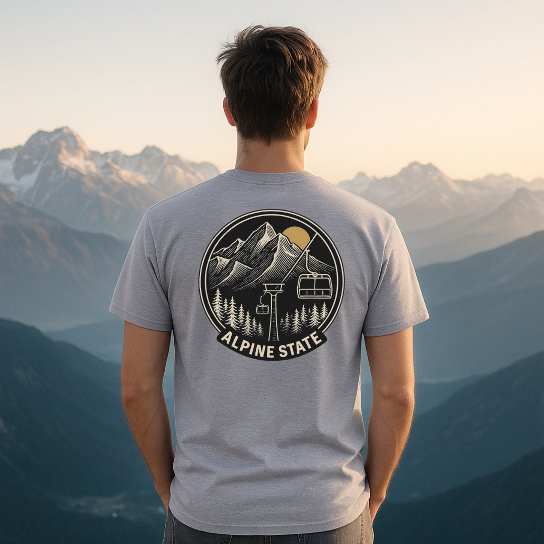 Alpine State Back Print