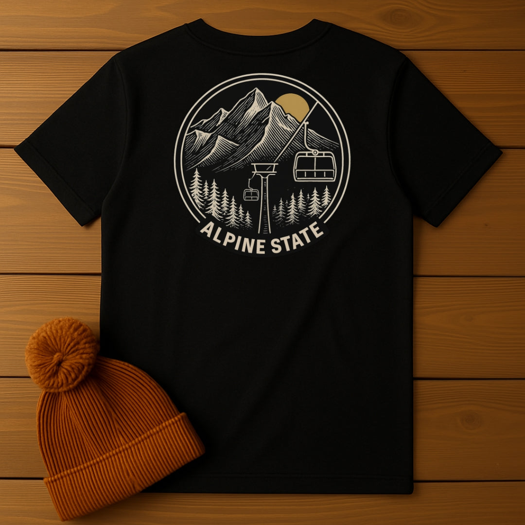 Alpine State Back Print