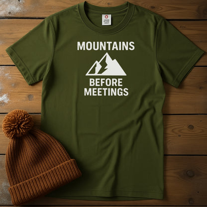 Mountains Before Meetings