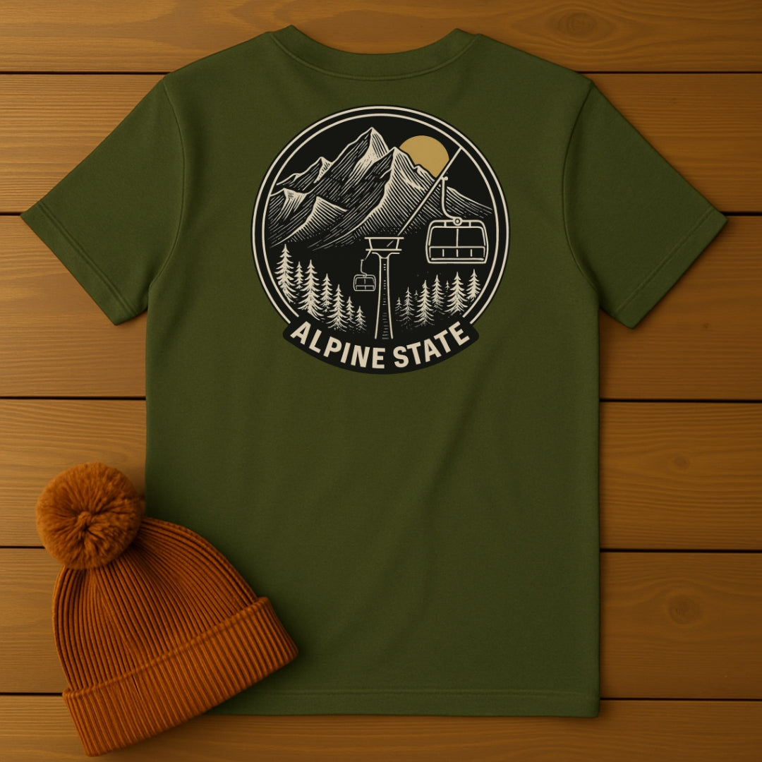 Alpine State Back Print