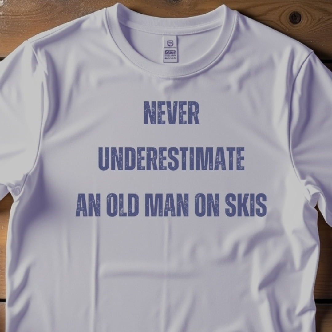 Old Man on Skis