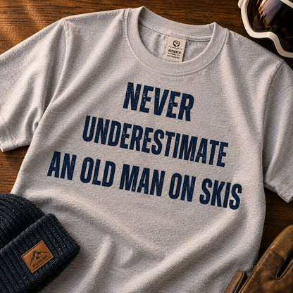 Old Man on Skis