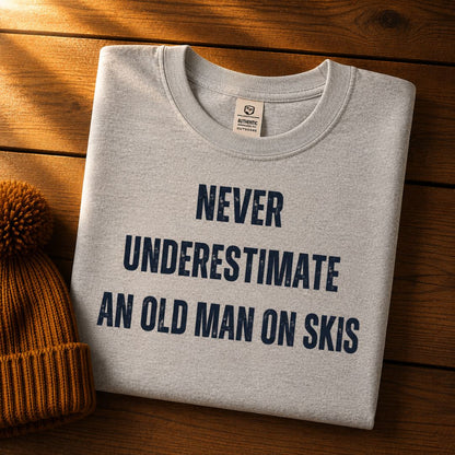 Old Man on Skis