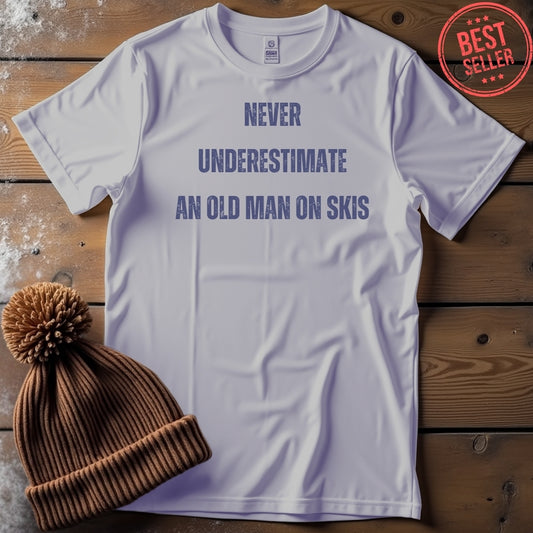 Old Man on Skis