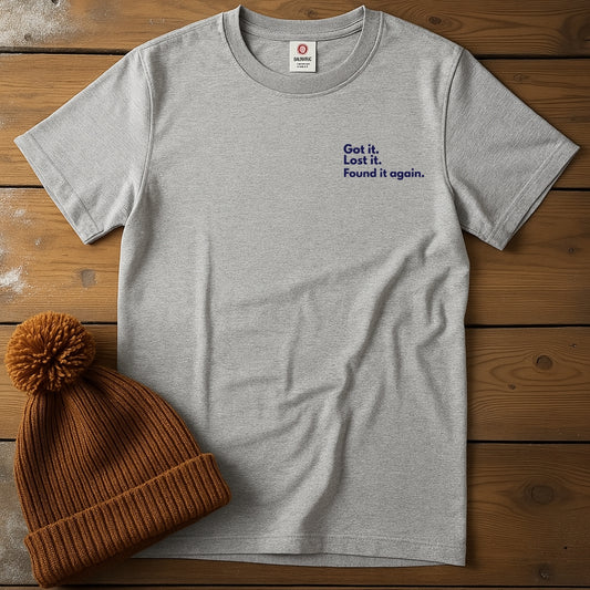 Got it. Lost it. Found it Again