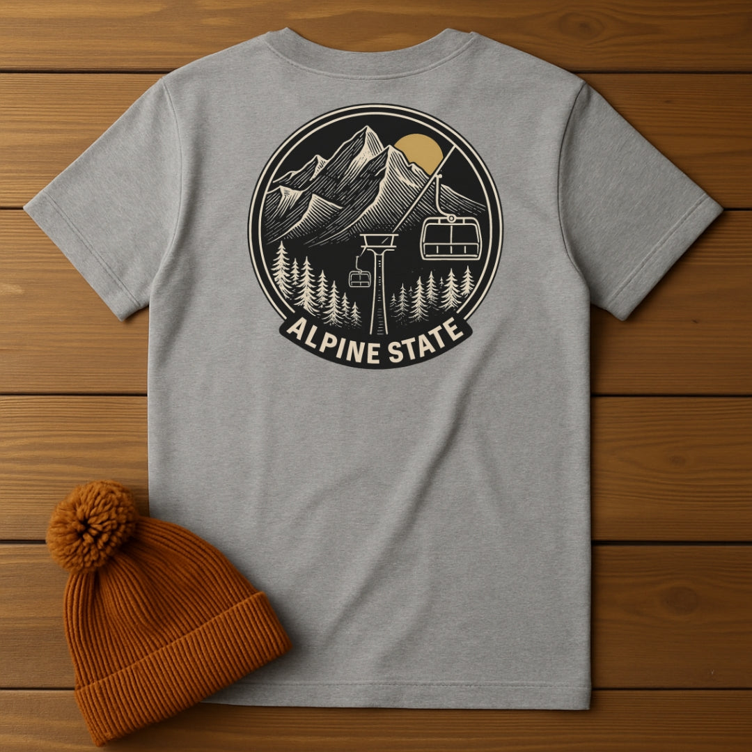Alpine State Back Print