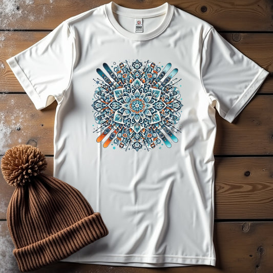 Skiing Mandala